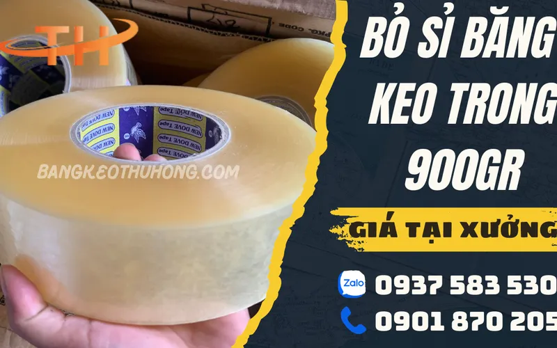 Bỏ sỉ băng keo trong 900gr cho khách tại TPHCM