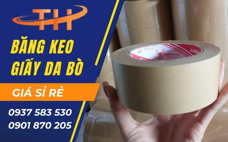 Mua băng keo giấy da bò nhám ở đâu giá tốt nhất tại TPHCM?
