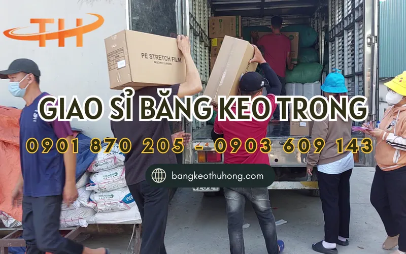 Bỏ sỉ băng keo trong đục giá rẻ tại TPHCM