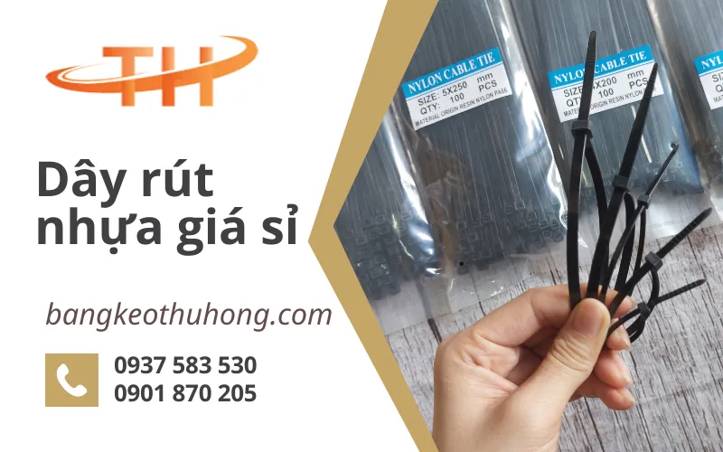 Chuyên bán dây rút nhựa chất lượng giá sỉ