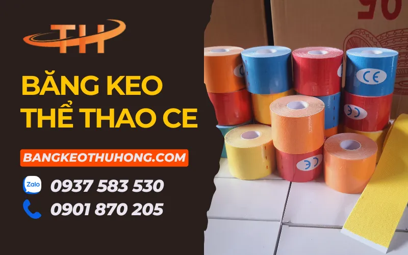 Đại lý chuyên bỏ sỉ băng keo thể thao CE tại TPHCM