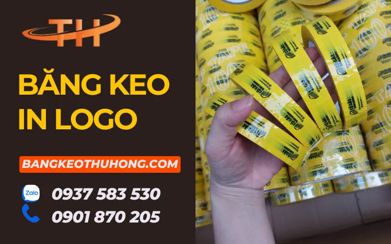 Đặt băng keo in logo theo yêu cầu ở đâu giá tốt?
