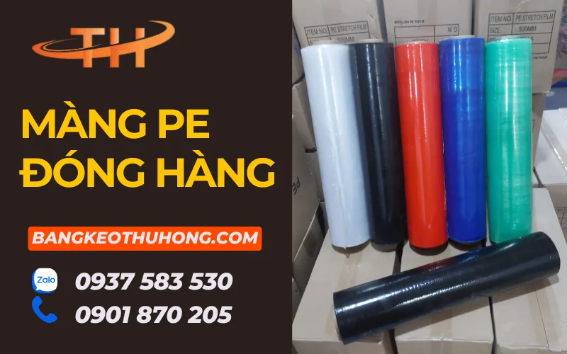 Chuyên sản xuất màng PE đóng hàng giao tận nơi TPHCM