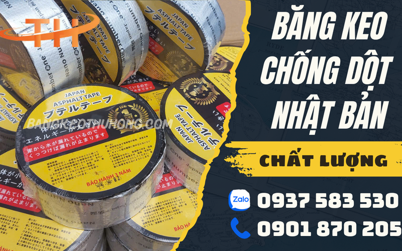Đại lý bỏ sỉ băng keo chống thấm nhật bản giá rẻ tốt nhất