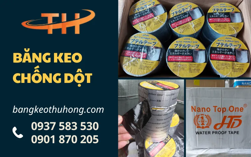 Cung cấp sỉ băng keo chống dột nhật bản tại TPHCM
