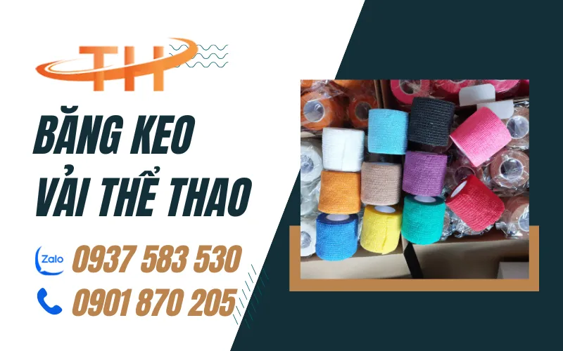 Bỏ sỉ băng keo vải thể thao giá tốt tại TPHCM