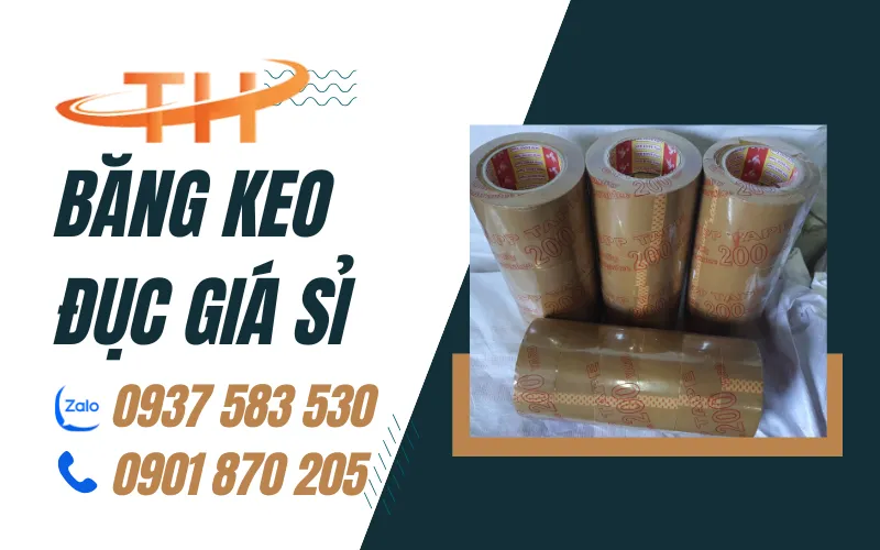 Chuyên bỏ sỉ băng keo đục đóng hàng giá tại xưởng