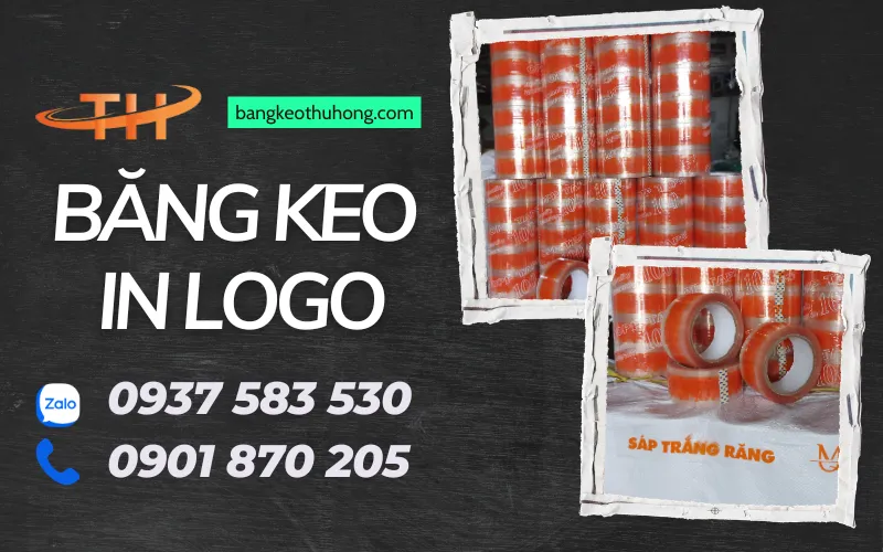 Chuyên bán băng keo in logo theo yêu cầu giá sỉ tốt nhất