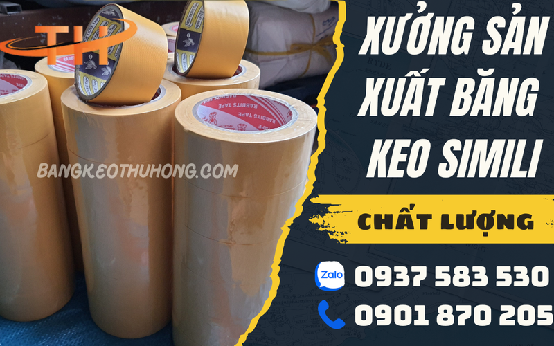 Xưởng băng keo simili chất lượng giá tốt nhất