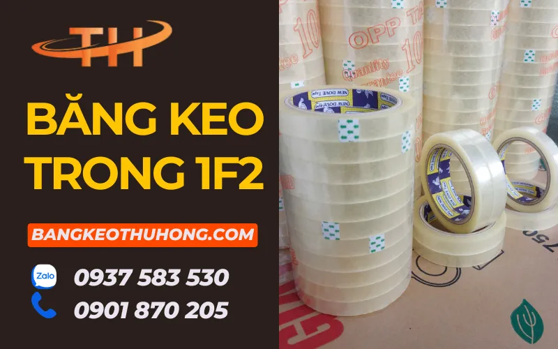Cung cấp băng keo trong cuộn nhỏ 1F2 dùng để gói quà