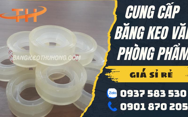 Kho sỉ băng keo văn phòng phẩm cuộn nhỏ giá tốt nhất