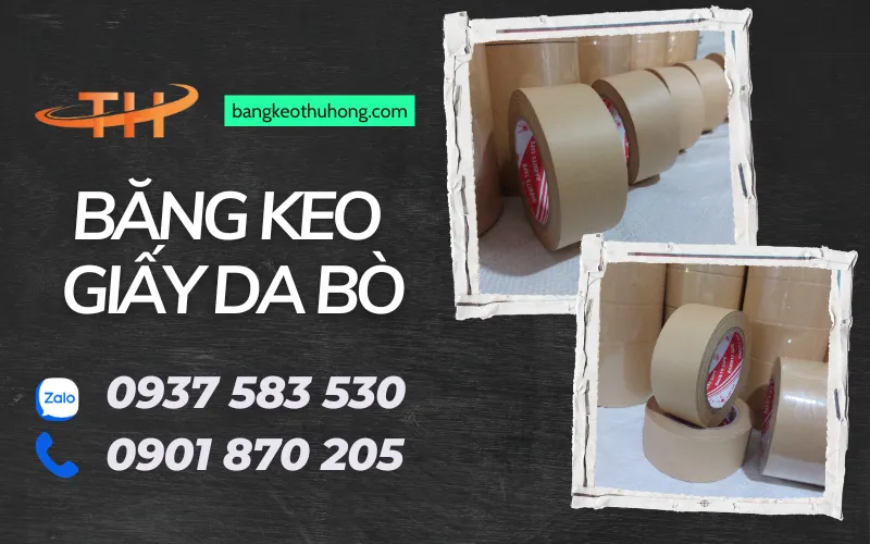 Nơi bán băng keo giấy da bò chất lượng khu vực miền nam