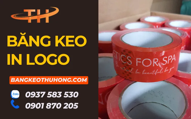 Chuyên sản xuất băng keo in logo giá sỉ rẻ tại TPHCM