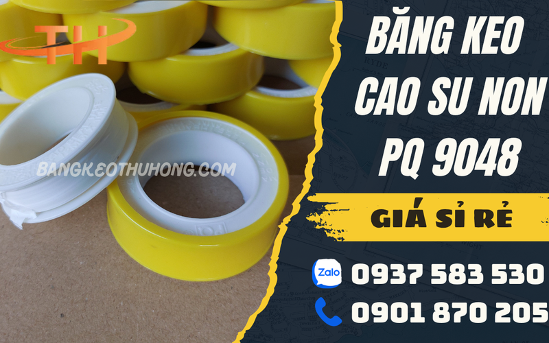 Đại lý phân phối băng keo cao su non PQ 9048 với giá tốt
