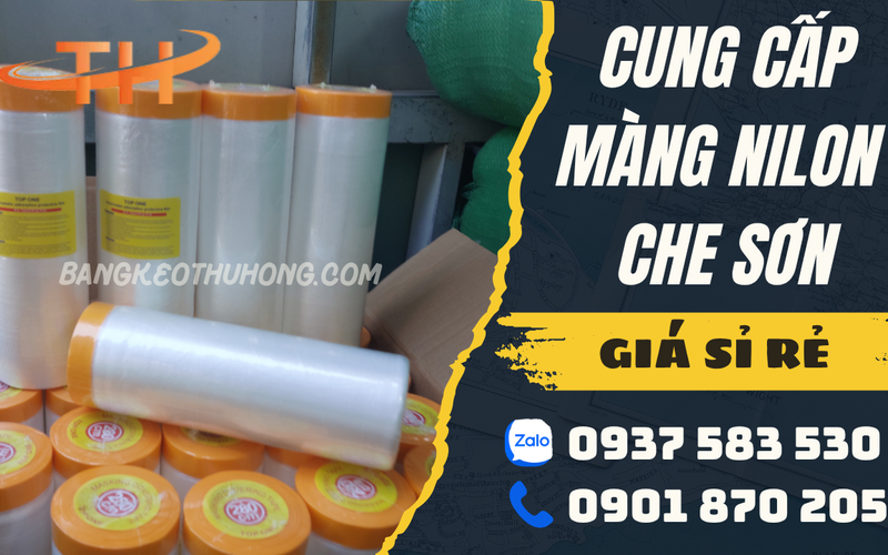 Nơi cung cấp màng nilon che sơn giá sỉ rẻ khu vực miền nam