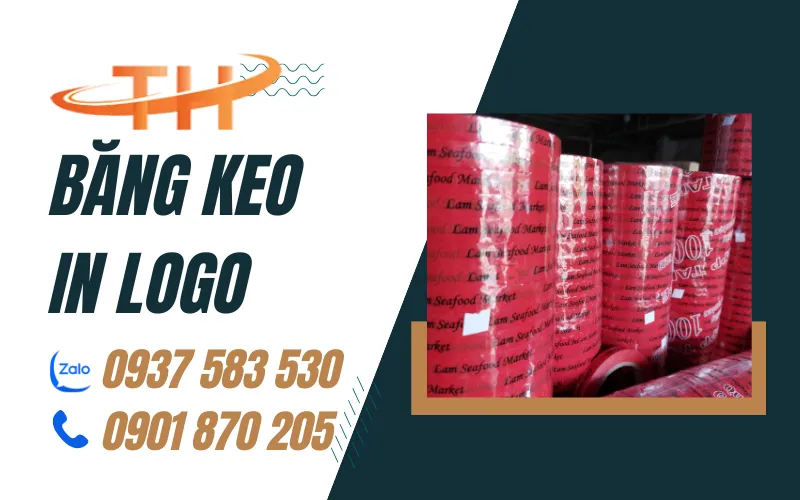 Xưởng chuyên nhận in logo băng keo giá tốt tại TPHCM