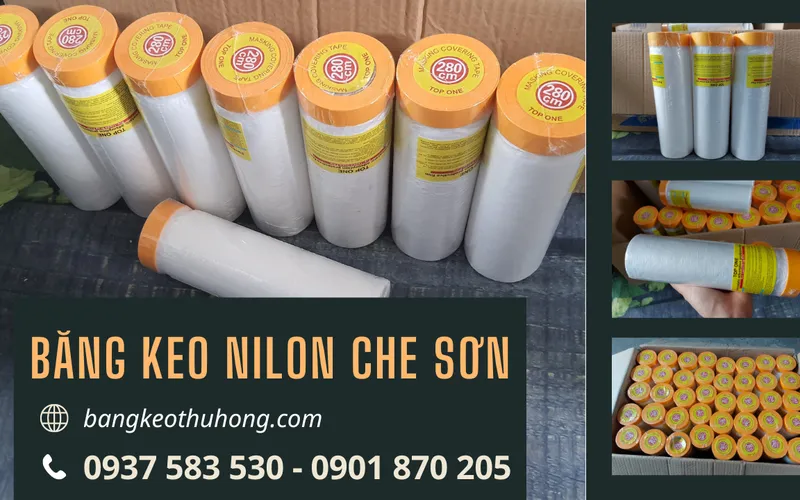 Mua sỉ băng keo nilon che sơn ô tô ở đâu giá tốt?