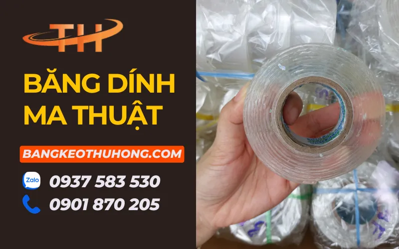 Cung cấp giá sỉ băng keo trong suốt 2 mặt tại HCM
