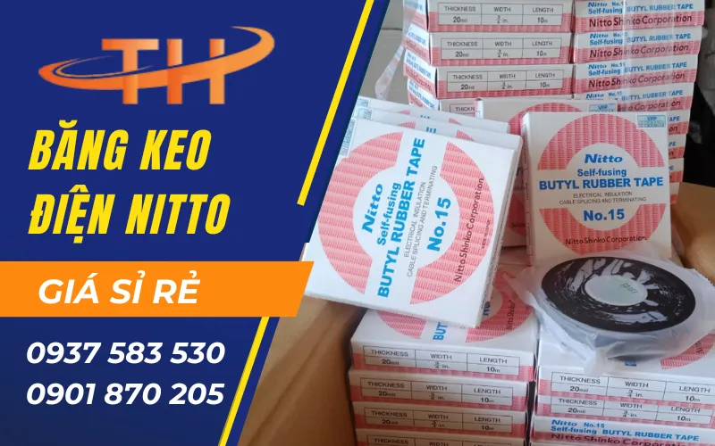 Nhà phân phối băng keo điện Nitto chính hãng chống nước
