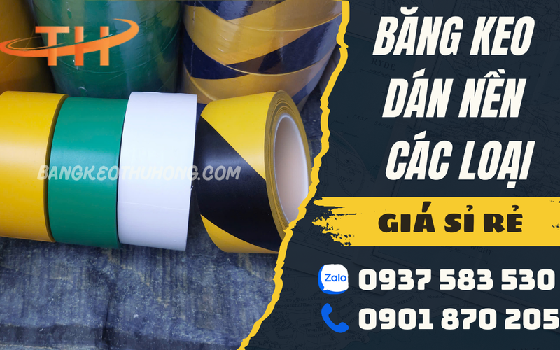 Băng keo dán nền các loại cung cấp giá sỉ tại HCM