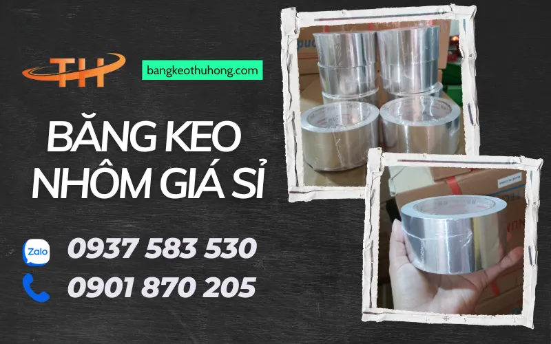 Đại lý bỏ sỉ băng keo nhôm quấn bảo ôn giá tốt