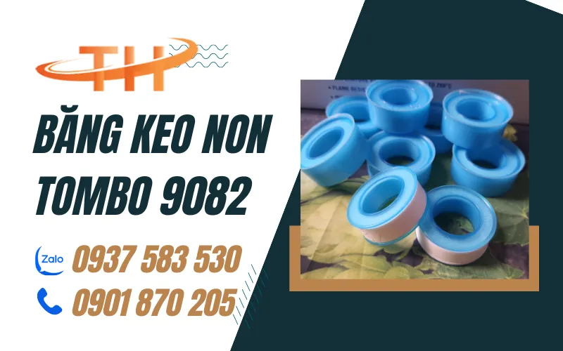 Chuyên phân phối băng keo lụa quấn ống nước tombo 9082 giá tốt