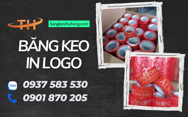 Xưởng nhận in băng keo logo cho doanh nghiệp giá rẻ