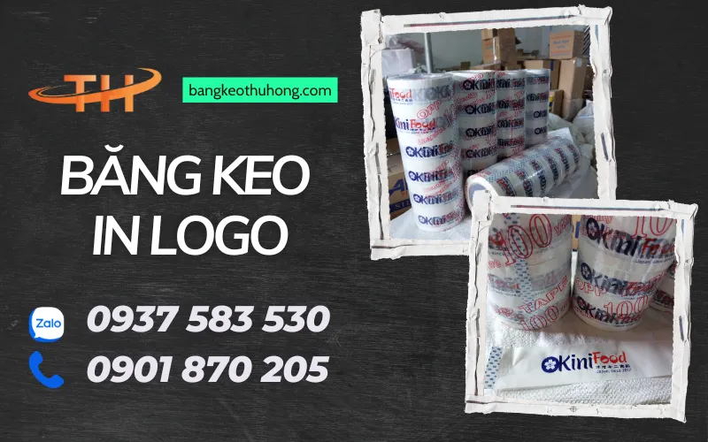 Địa chỉ nhận cung cấp băng keo in logo theo yêu cầu giá rẻ