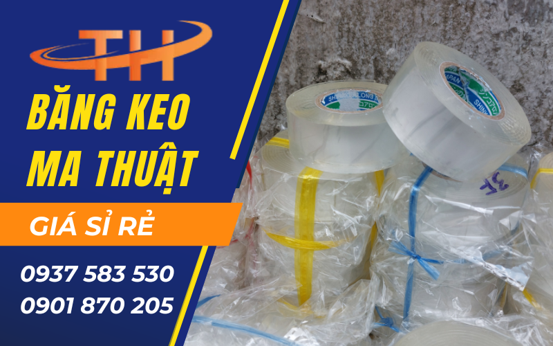 Nhà phân phối băng keo hai mặt ma thuật trong suốt siêu dính