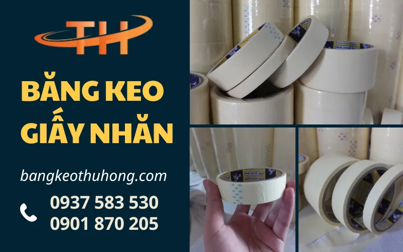 Báo giá sỉ băng keo giấy nhăn dán ghi chú tại TPHCM