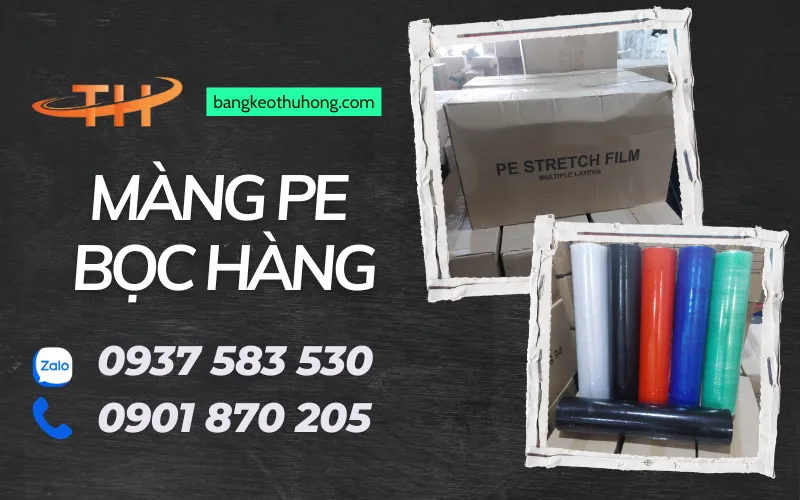 Cung cấp màng PE quấn pallet giá tại xưởng ở TPHCM