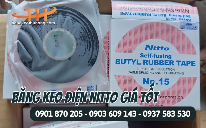 Cung cấp băng keo điện Nitto chính hãng với giá sỉ