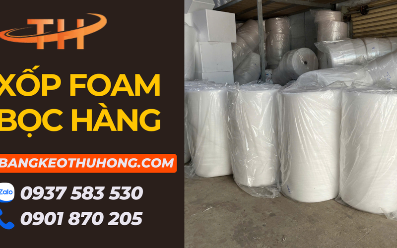 Xưởng sản xuất xốp PE foam giá rẻ nhất tại TPHCM