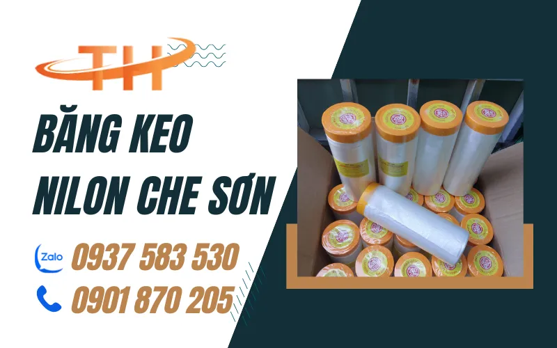 Giá sỉ băng keo ni lon che sơn ô tô tại TPHCM