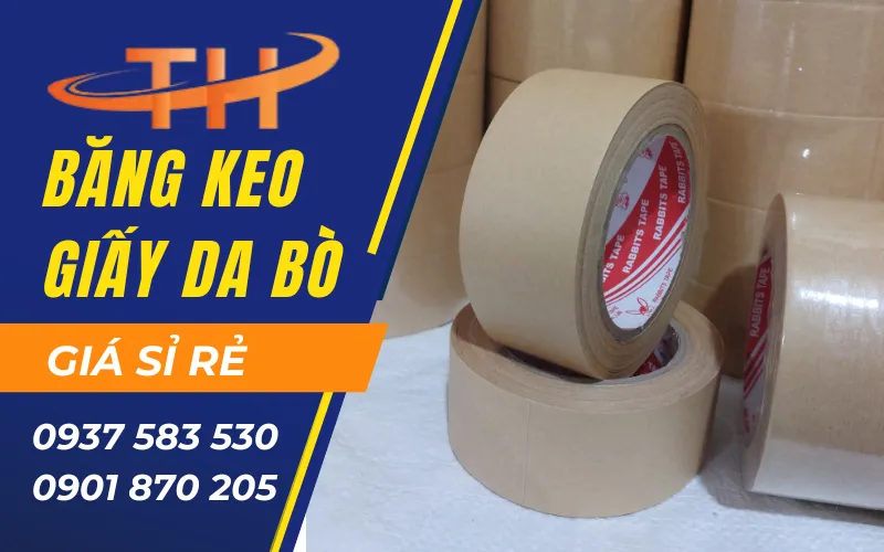 Mua băng keo giấy da bò nhám ở đâu giá sỉ?