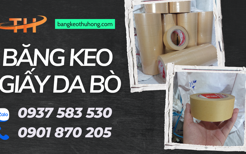 Mua băng keo giấy da bò ở đâu giá sỉ rẻ?