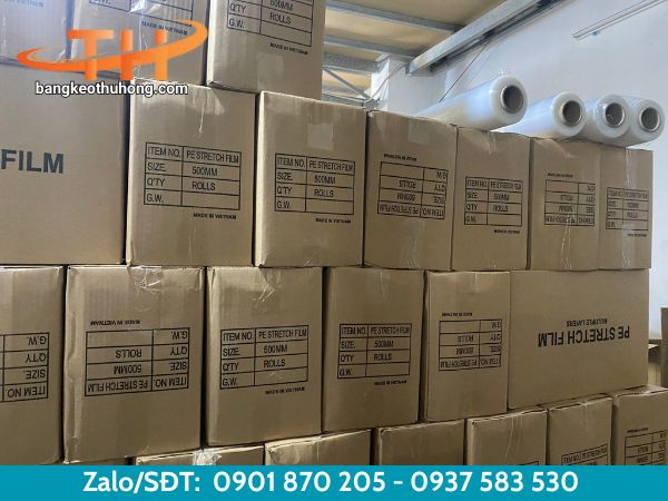Thùng hàng màng film PE Thùng hàng màng film PE