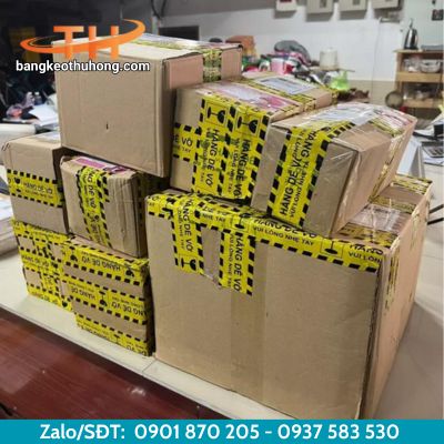 Ứng dụng của băng keo hàng dễ vỡ Ứng dụng của băng keo hàng dễ vỡ