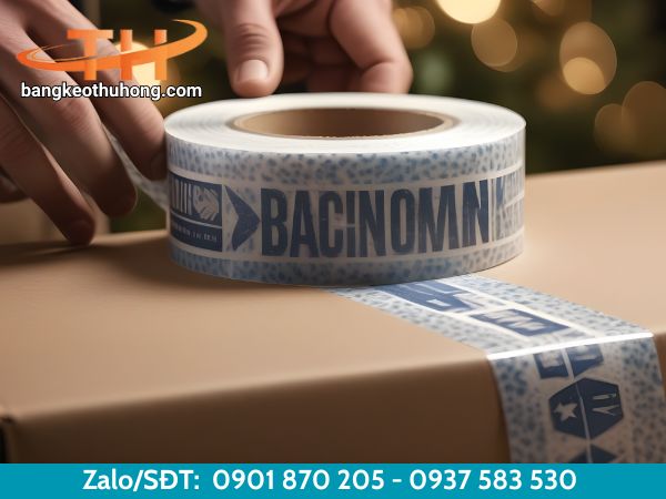 Ứng dụng cũa băng keo in logo Ứng dụng cũa băng keo in logo