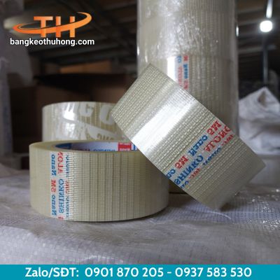 Cấu tạo của băng keo sợi thủy tinh Cấu tạo của băng keo sợi thủy tinh