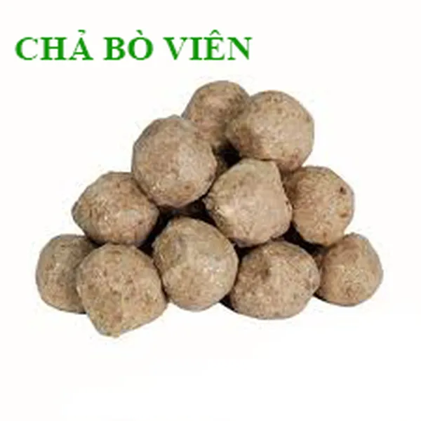 Chả bò viên