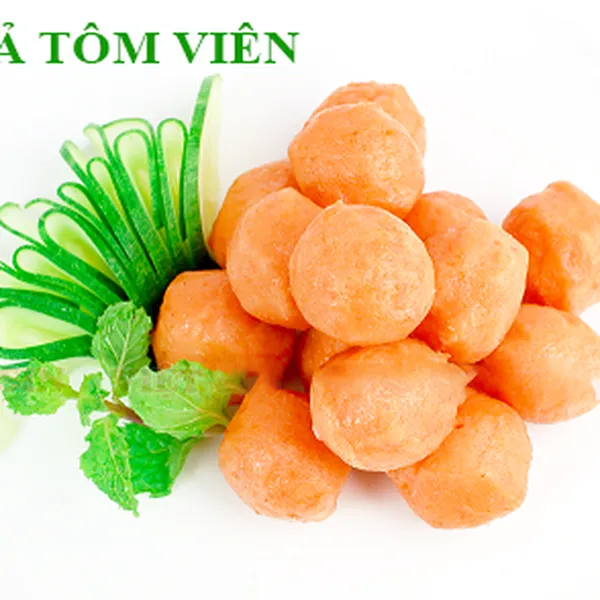 Chả tôm viên