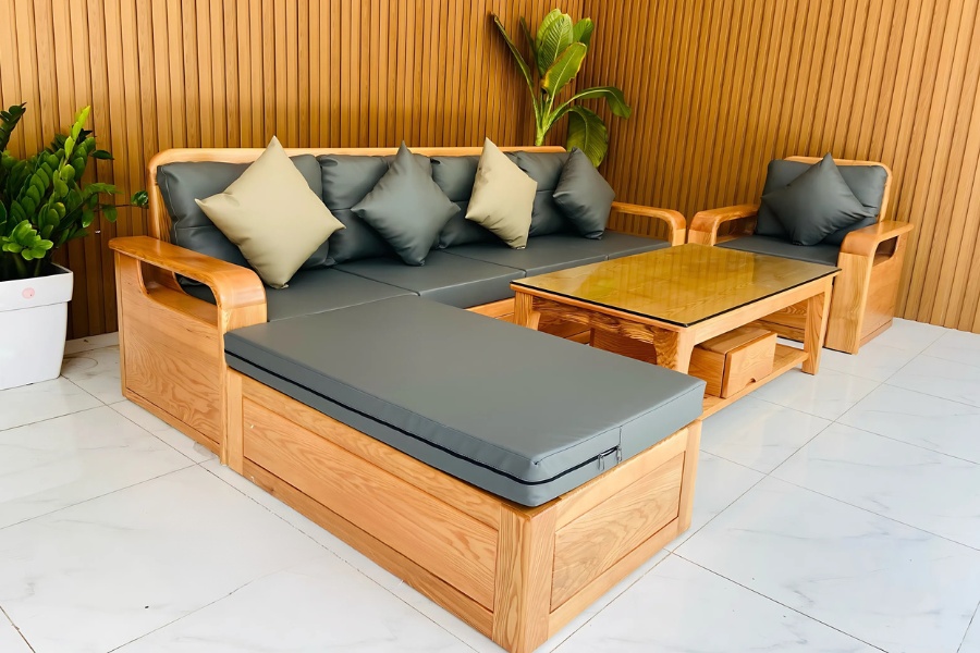 Bàn sofa thông minh gỗ tự nhiên - Đẹp bền với thời gian Bàn sofa thông minh gỗ tự nhiên - Đẹp bền với thời gian