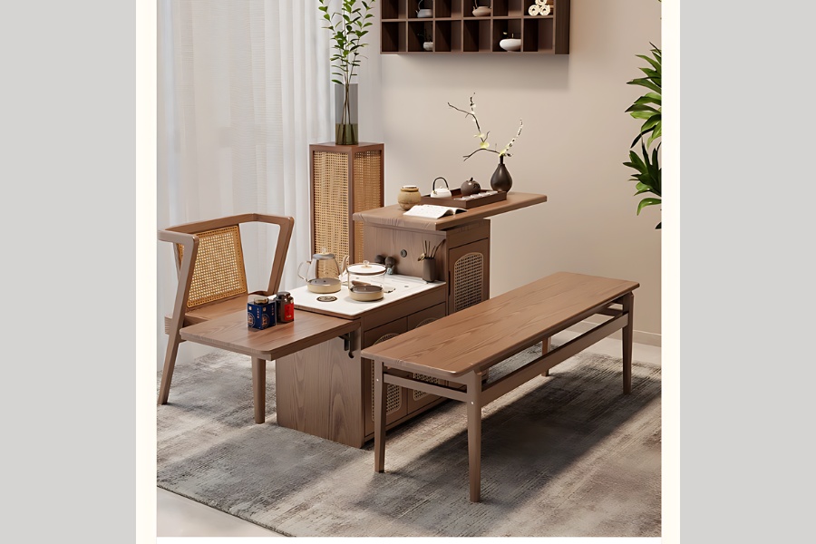 Bàn sofa thông minh giúp phòng khách gọn gàng hơn Bàn sofa thông minh giúp phòng khách gọn gàng hơn