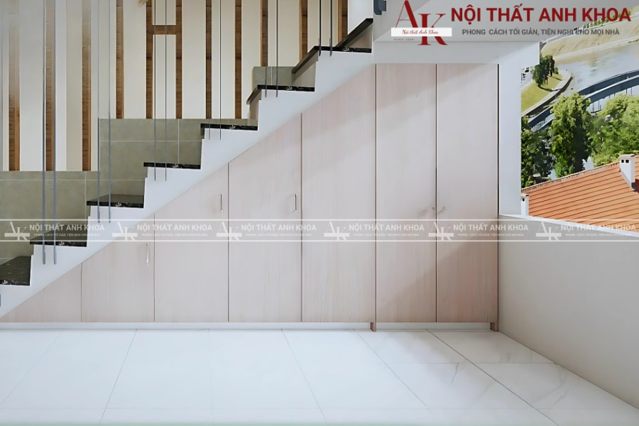Biến hóa không gian với tủ gầm cầu thang đẹp chuẩn nghệ thuật Biến hóa không gian với tủ gầm cầu thang đẹp chuẩn nghệ thuật