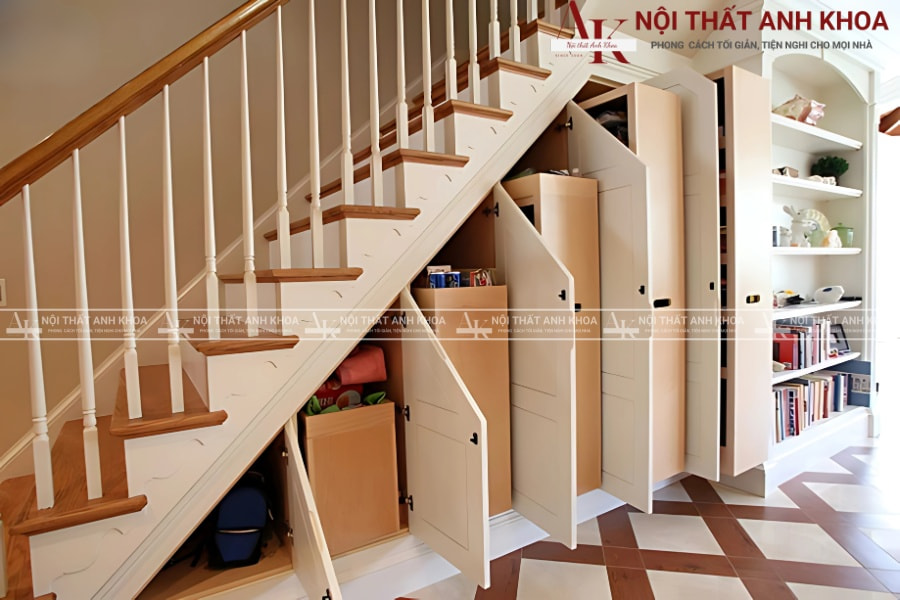 Cách thiết kế tủ gầm cầu thang đẹp như mơ Cách thiết kế tủ gầm cầu thang đẹp như mơ