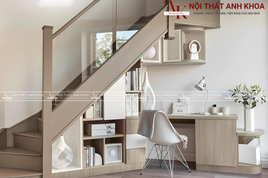 Sắp xếp nhà cửa gọn gàng với tủ cầu thang đẹp Sắp xếp nhà cửa gọn gàng với tủ cầu thang đẹp
