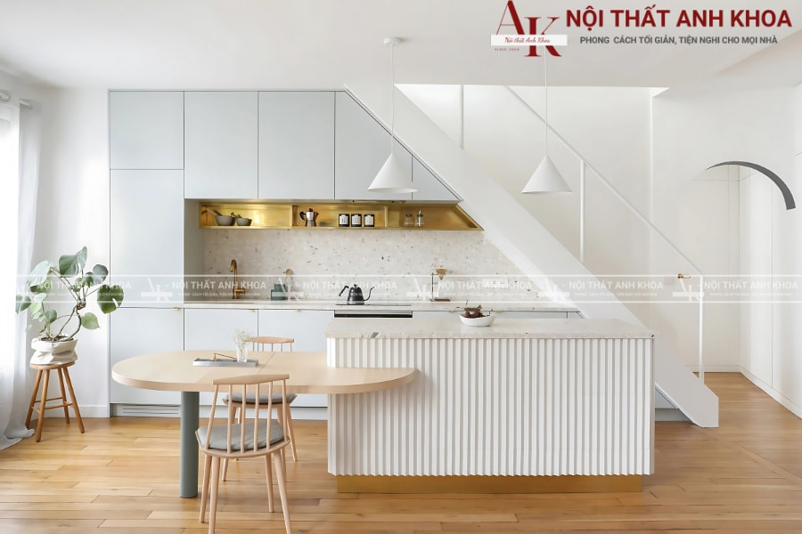 Tủ gầm cầu thang đẹp cho nhà phố hiện đại Tủ gầm cầu thang đẹp cho nhà phố hiện đại