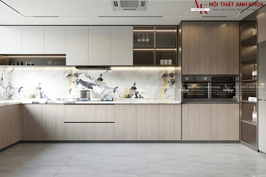 Mẫu bếp đẹp hiện đại, tiện nghi cho gia đình Việt Mẫu bếp đẹp hiện đại, tiện nghi cho gia đình Việt