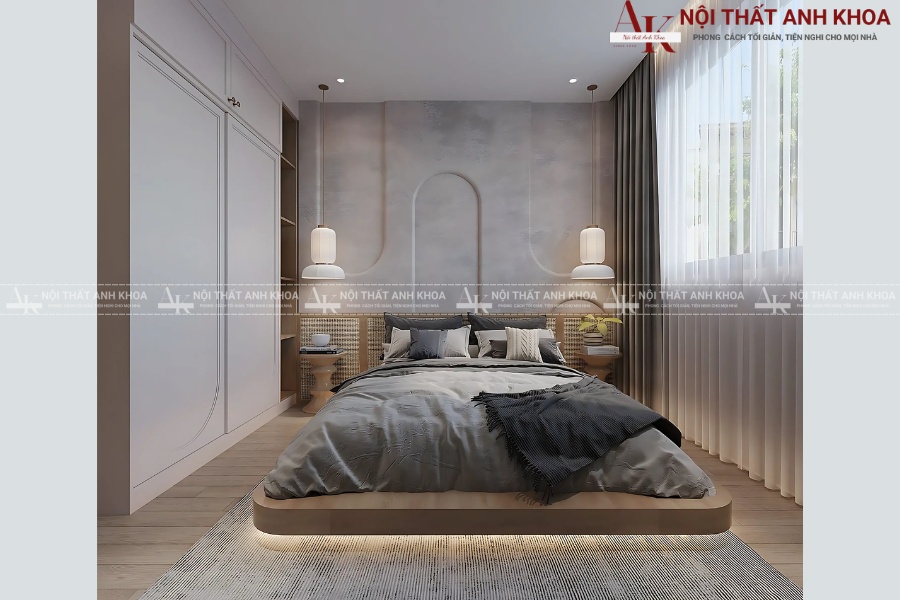 Nội thất phòng ngủ nhà ống - Mang đậm dấu ấn cá nhân Nội thất phòng ngủ nhà ống - Mang đậm dấu ấn cá nhân